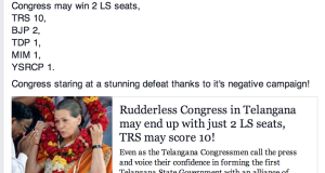 Telangana Talkies Election forecast