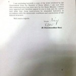 KCR's Letter To PM; Page 2